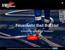 Tablet Screenshot of ffw-badbocklet.de
